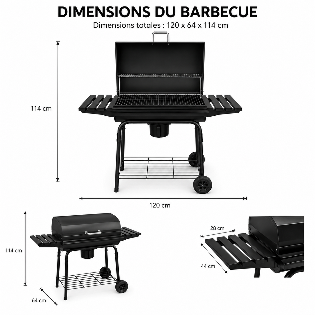 Barbecue à Charbon de Bois Atelier braise