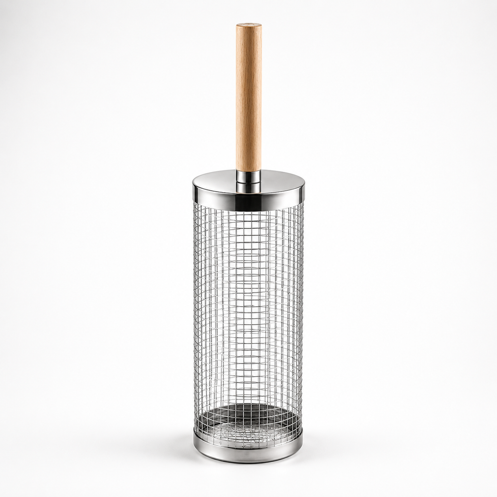 Cage de Cuisson Rotative en Acier Inoxydable
