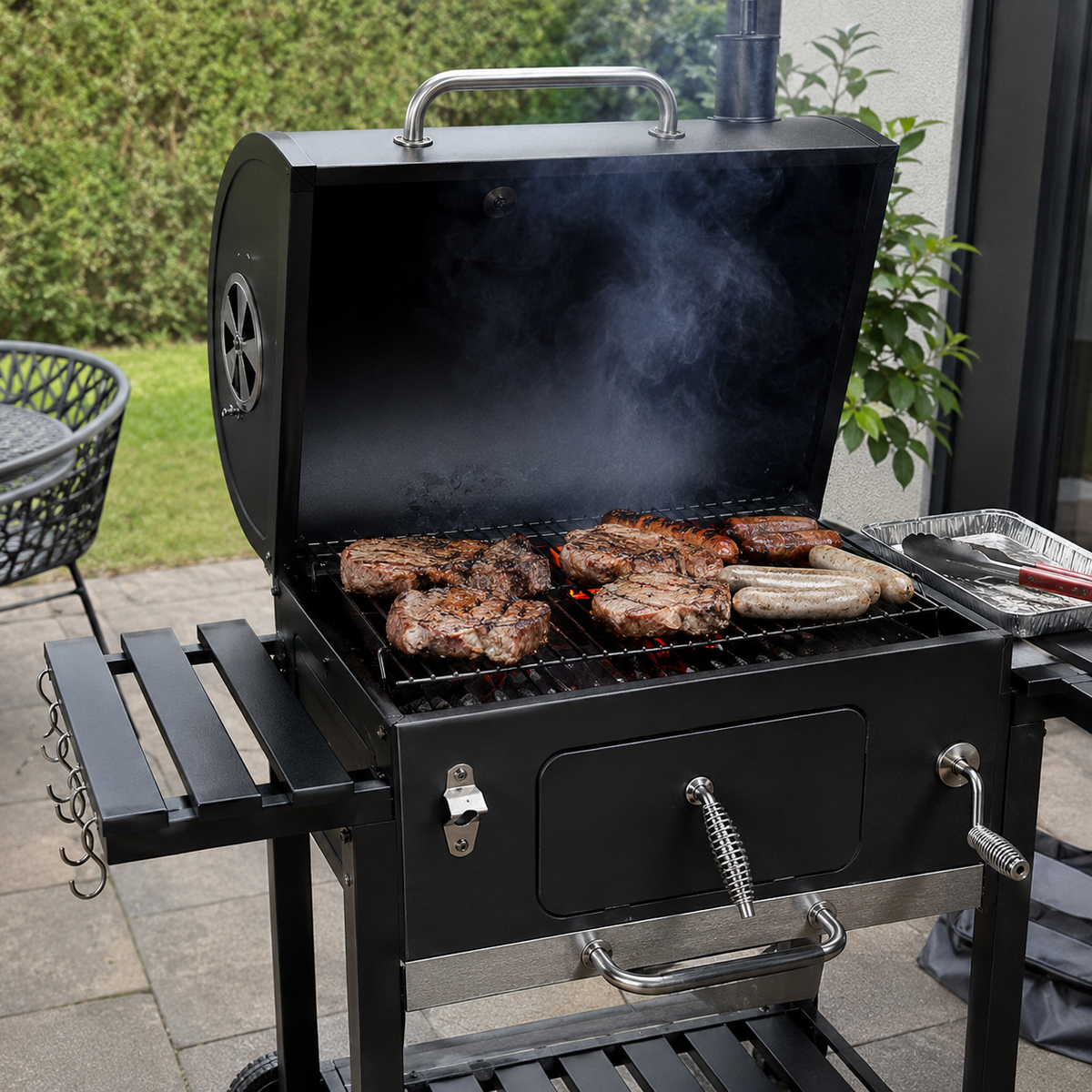 Barbecue Atelier Braise au Charbon de Bois